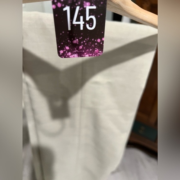 145. Black Label by Evan Picone Oatmeal/Cream Suit Pants 4 - Picture 9 of 9